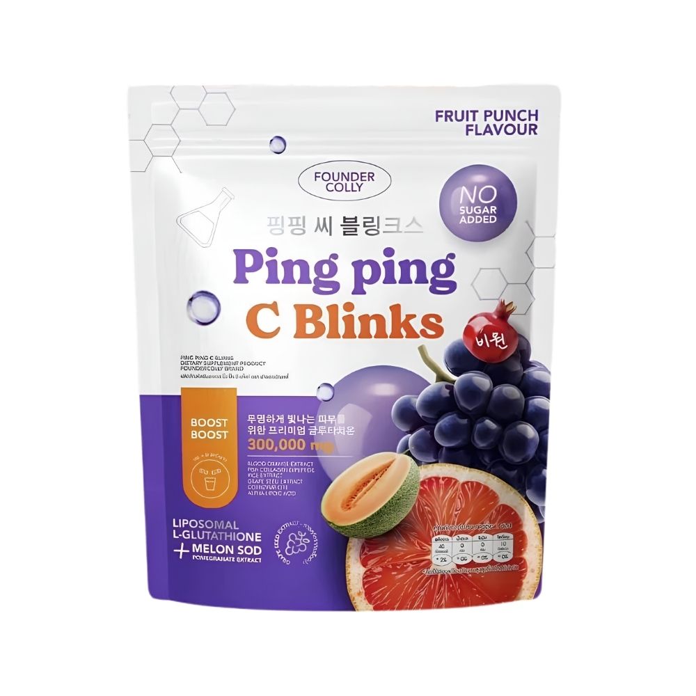 Founder Colly - Ping Ping Dietary Supplement (10g x 30 sachets) (C Blinks) | Wholesale Supplement Singapore