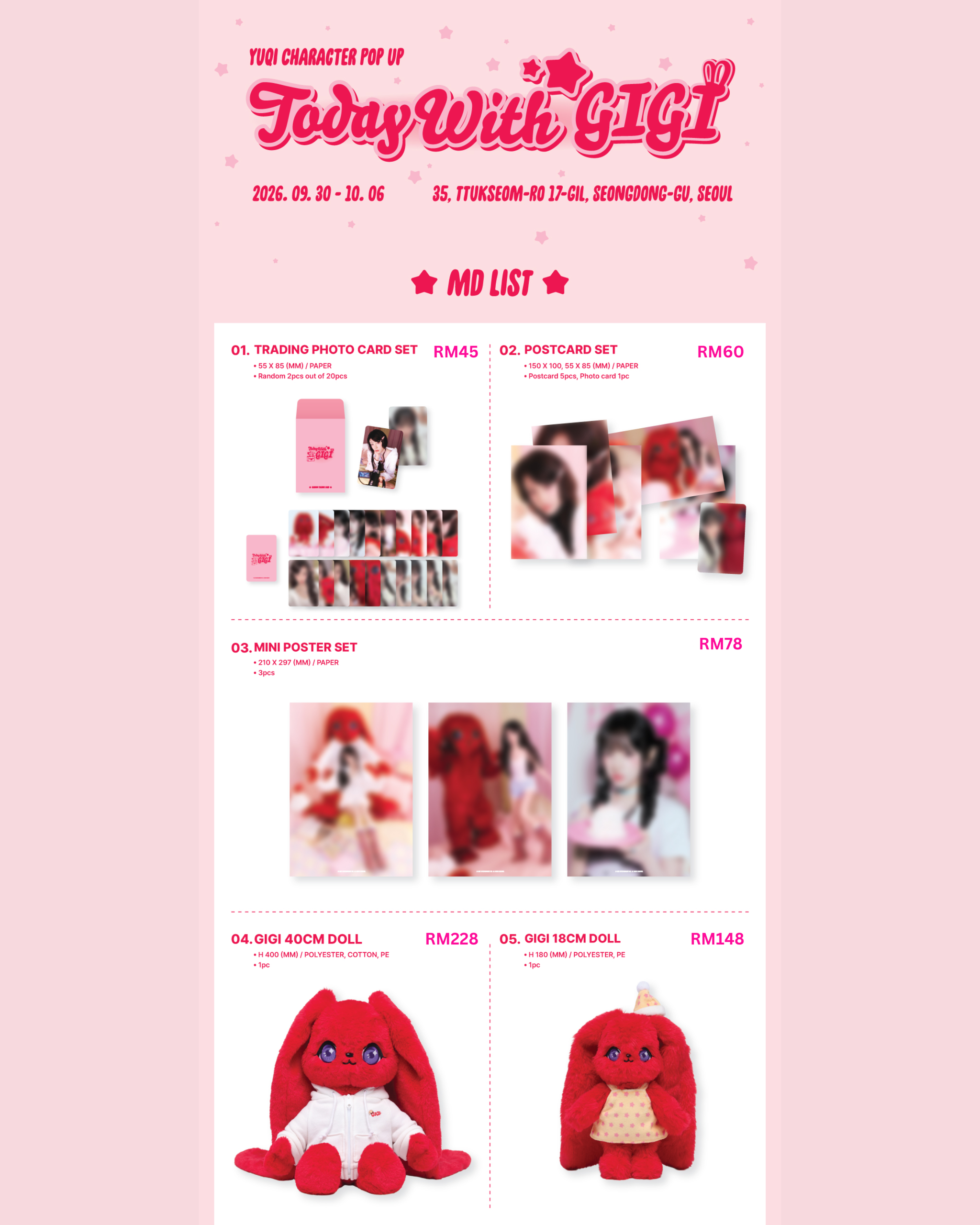 YUQI CHARACTER POP-UP [TODAY WITH GIGI] _0