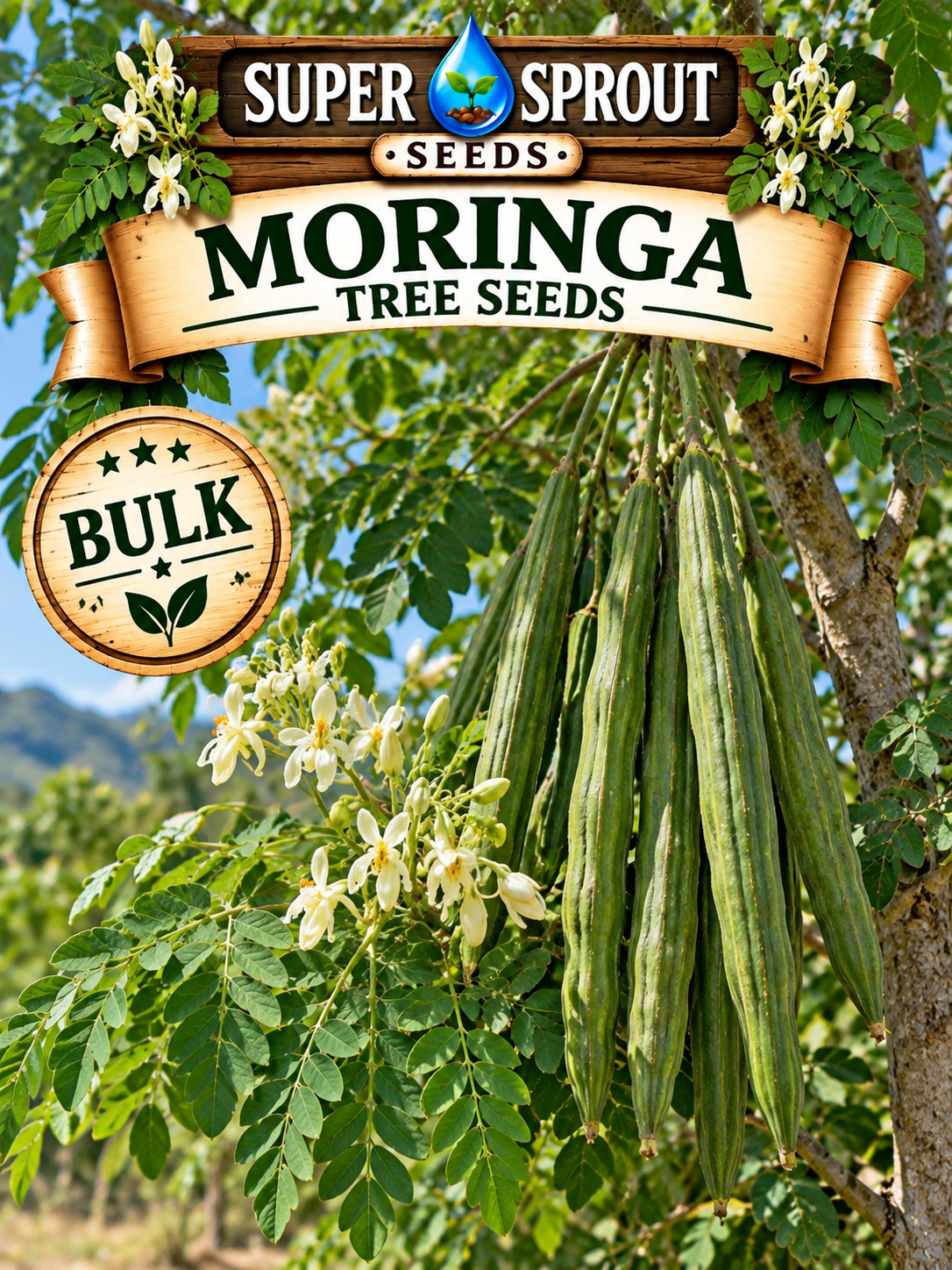 Moringa x 100 seeds
