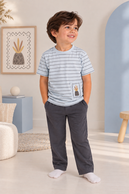   Little Set  الطقم الازرق /العنابي الصغير 