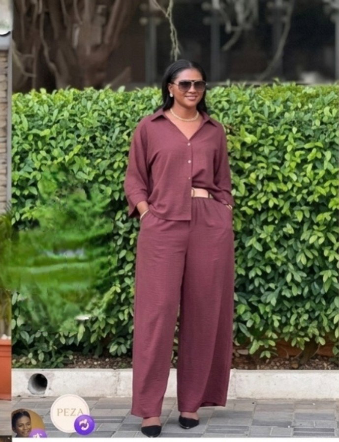 Brace length two-piece matching set with belt_4