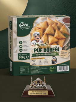  ARVA Frozen Foods Peynirli Puf Böreği - 500g سمبوسه