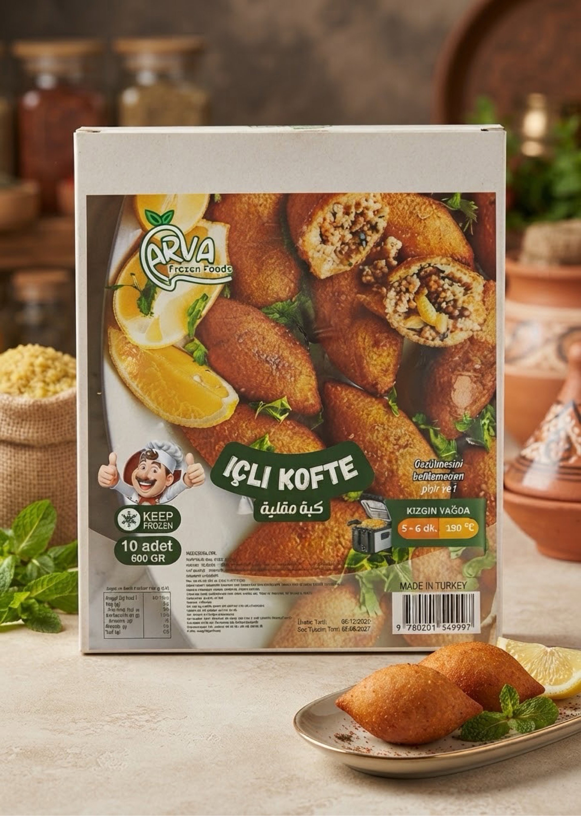 كبة مقلية - İÇLİ KOFTE 10adet_0