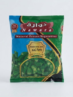 Nawara Frozen Okra Zero - 400g - بامية زيرو نوارة