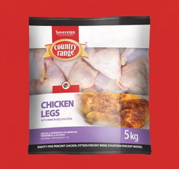 COUNTRY RANGE CHICKEN LEG QUARTERS 5KG <<< Econo Foods >>>