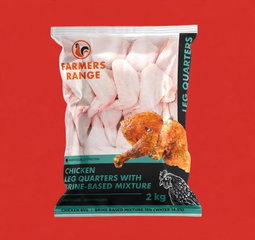 CHICKEN LEG QUARTERS FARMERS RANGE 2KG <<< Econo Foods >>>
