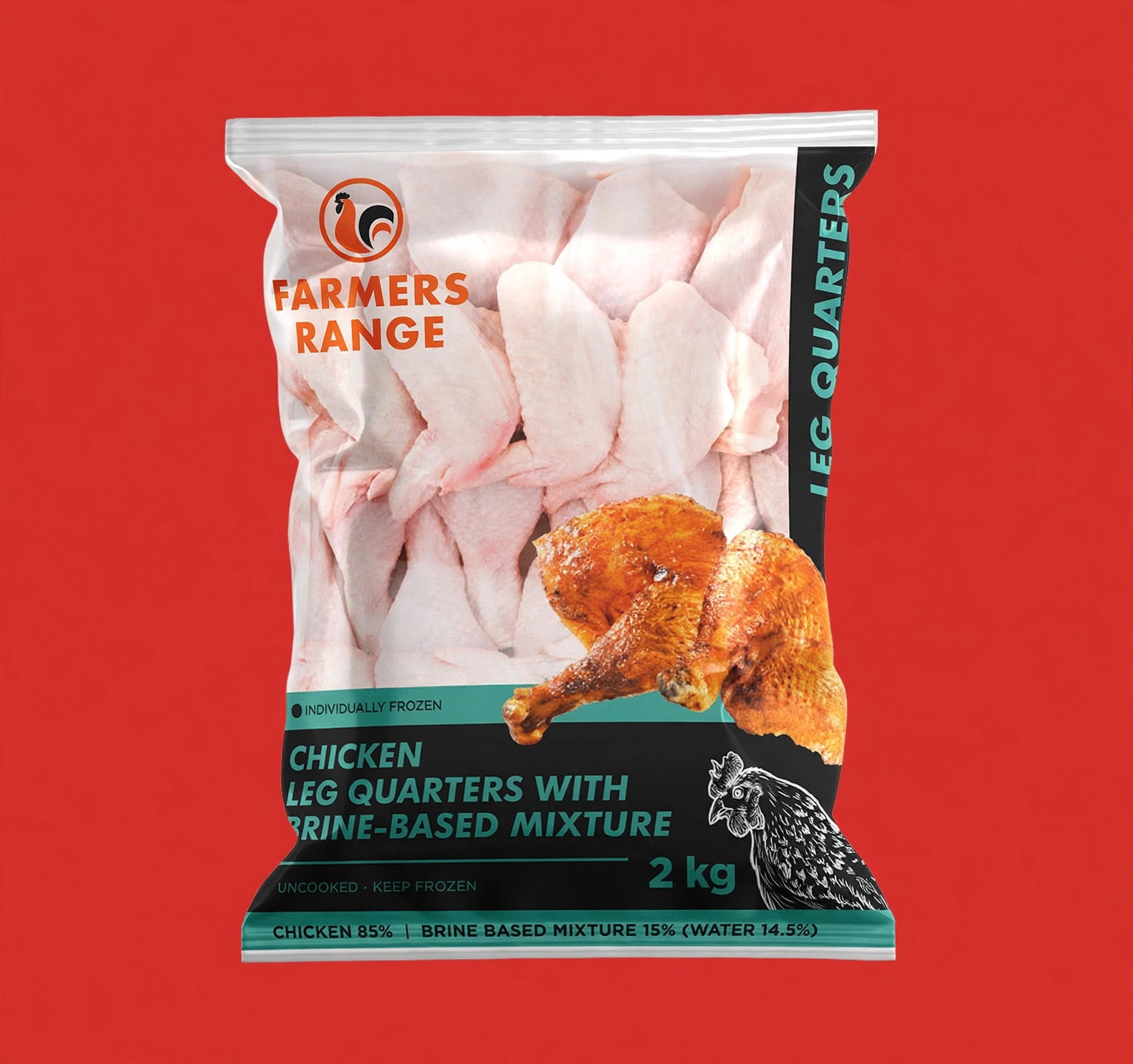 CHICKEN LEG QUARTERS FARMERS RANGE 2KG <<< Econo Foods >>>