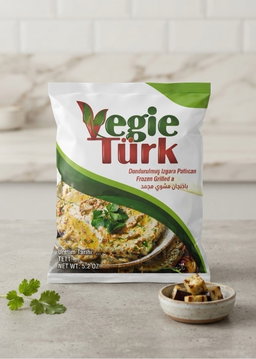 باذنجان مشوي مجمد Dondurulmuş Izgara Patlıcan 1KG