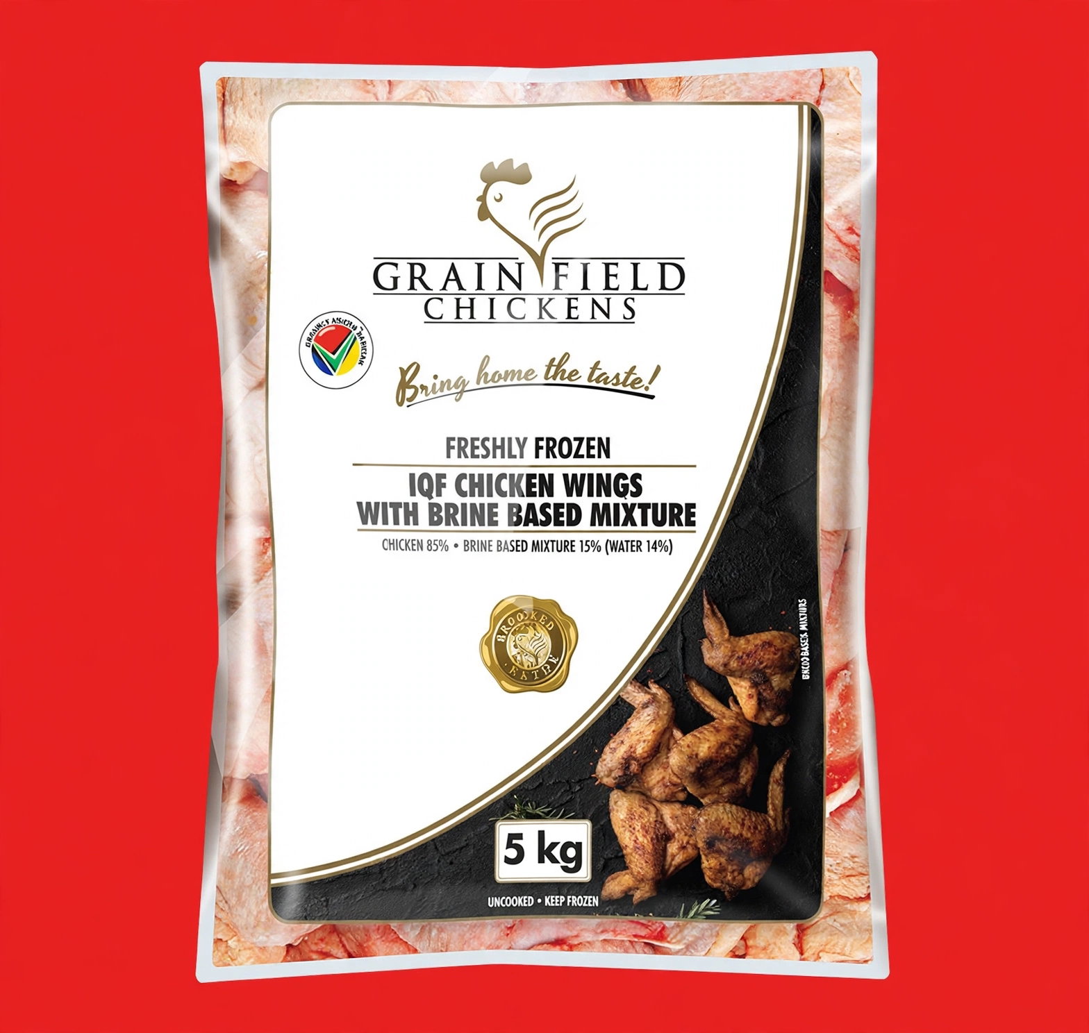 GRAINFIELD CHICKEN WINGS 5KG <<< Econo Foods >>>
