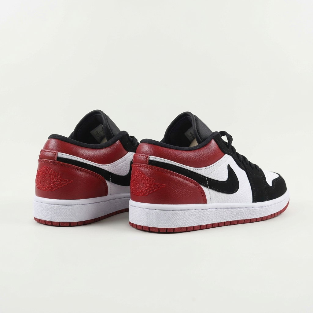NIKE AIR JORDAN 1 LOW ‘ Black Toe ‘_3