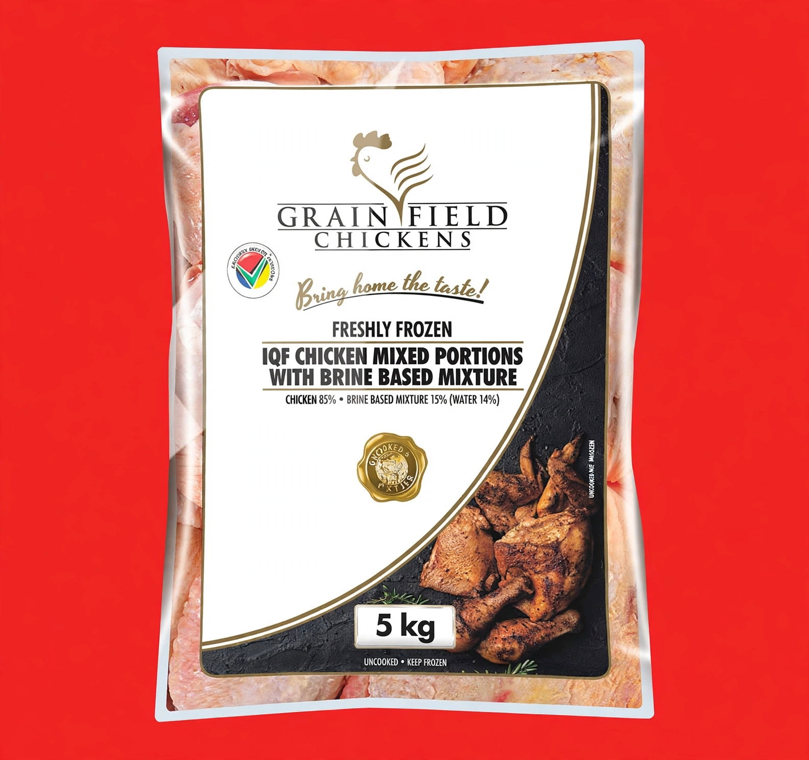 GRAINFIELD IQF CHICKEN MIXED PORTIONS 5KG <<< Econo Foods >>>