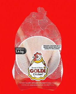 CHICKEN WHOLE BIRD (GIBLETS IN) 1.4KG <<< Econo Foods >>>
