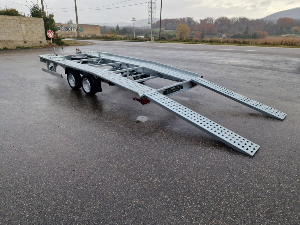 Remolque Portacoches BORO JUPITER NB 4527 – 450 × 200 cm – 2.700 kg_2