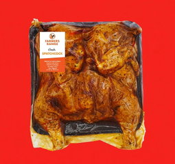 CHICKEN SPATCHCOCK BBQ FSH FARMERS RANGE <<< Econo Foods >>>