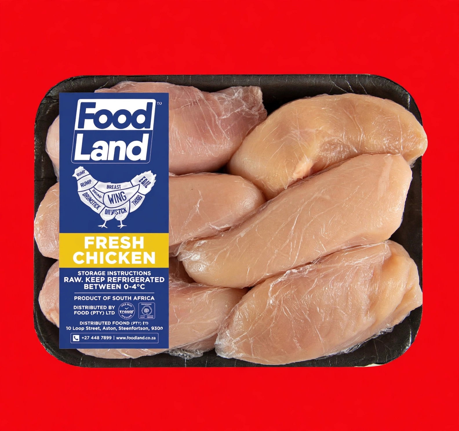 CHICKEN BREAST FILLETS FSH FARMERS RANGE P/1kg <<< Econo Foods >>>