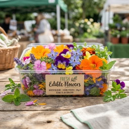 EDIBLE FLOWERS 