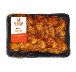 CHICKEN WINGS BUFFALO 10PCS FSH FARMERS RANGE  p/Kg <<< Econo Foods >>>