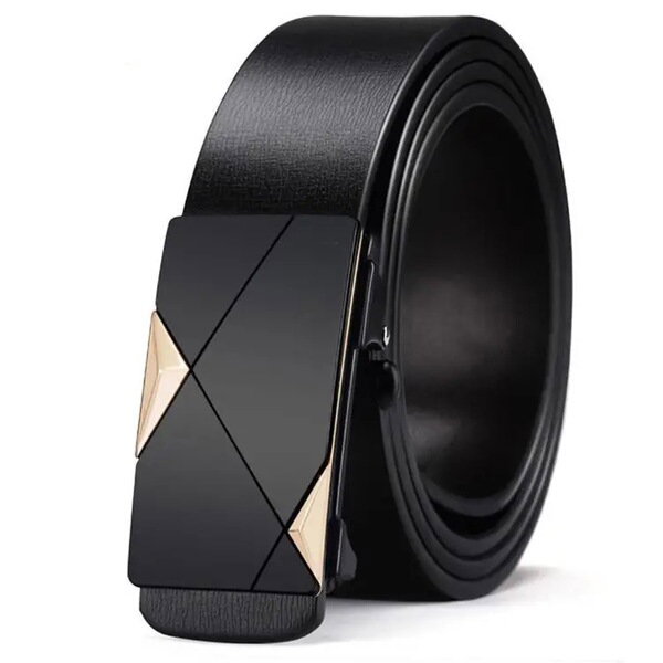 ​Famous Brand Luxury Genuine Leather Belt for Men with Automatic Metal Buckle_5