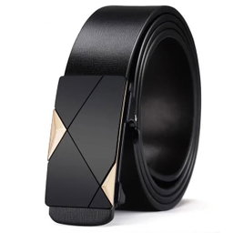 ​Famous Brand Luxury Genuine Leather Belt for Men with Automatic Metal Buckle