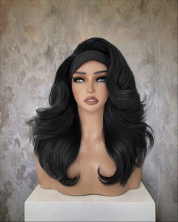 WIG MASHA SYNTHÉTIQUE BANDEAU  PREMIUM