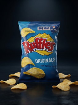 Ruffles Originals Sade Patates Cipsi 100g