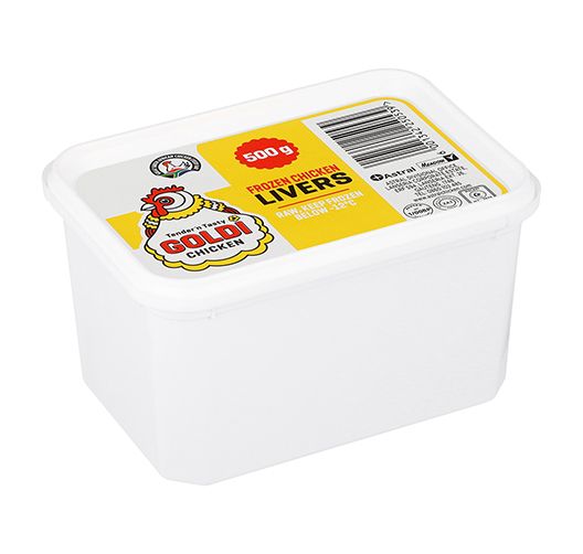 GOLDI CHICKEN LIVERS TUB 500G <<< Econo Foods >>>