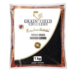 GRAINFIELD CHICKEN LIVERS 1KG <<< Econo Foods >>>