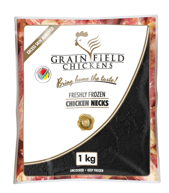 GRAINFIELD CHICKEN NECKS 1KG <<< Econo Foods >>>