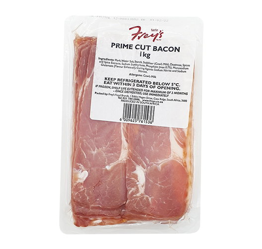 FREYS PRIME CUT BACON 1KG <<< Econo Foods >>>