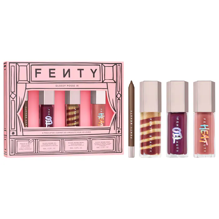 Fenty Beauty - Glossy Posse IX 4-Piece Lip Makeup Gift Set_0