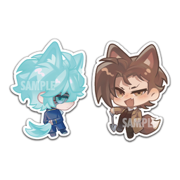 🅰➀ Javilloyd 8cm Sticker Set 