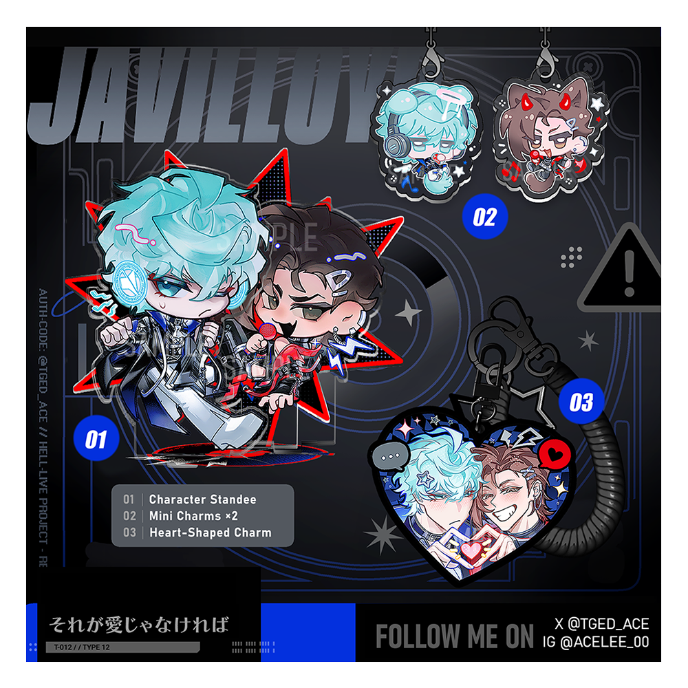 🅵 Javilloyd Hell-Live Project Full-Board Acrylic Standee _0