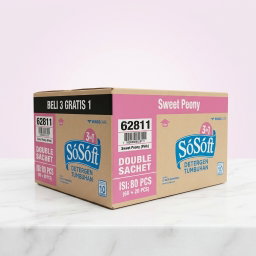 SoSoft Detergen Cair Doubel saset