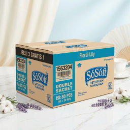 SoSoft Detergen Cair Doubel saset