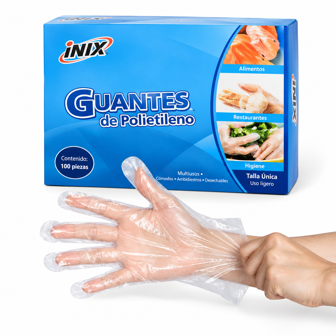 GUANTES DE POLIETILENO