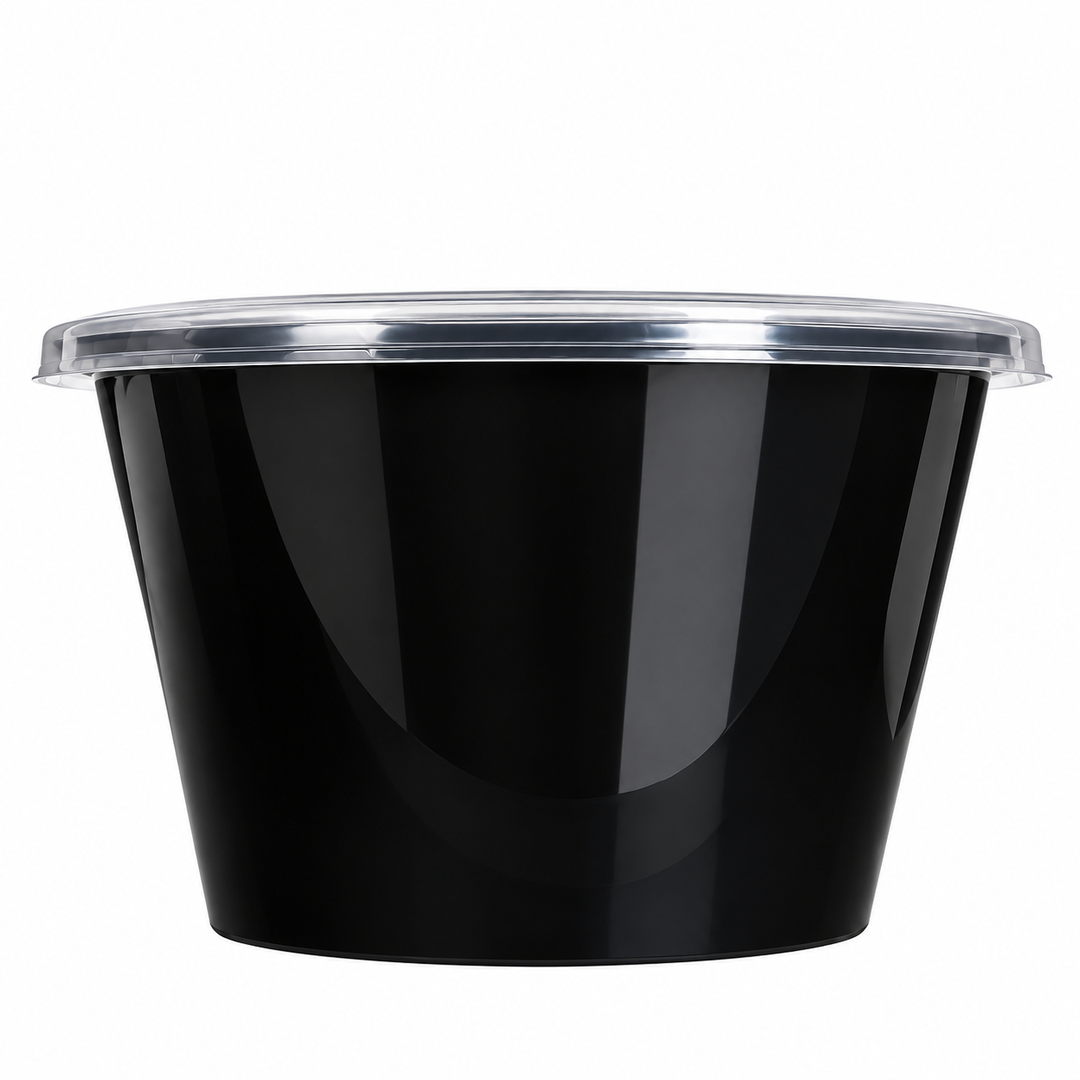 SOPERO NEGRO 1000 ml + TAPA TRANSPARENTE