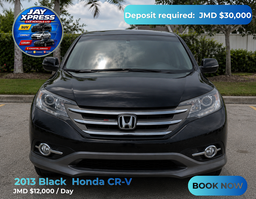 2013 Black  Honda CR-V Daily Rental  