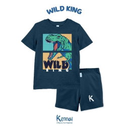 SETELAN PENDEK SERIES CLIP DINO WILD KING