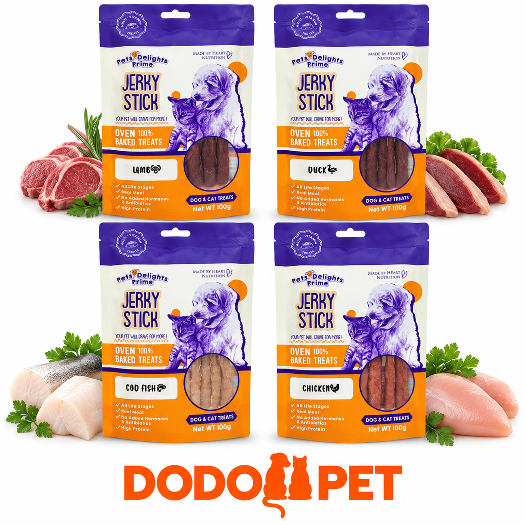 Pets Delights Oven Baked Dog & Cat Treats 100g – Natural Healthy Training & Reward Snacks