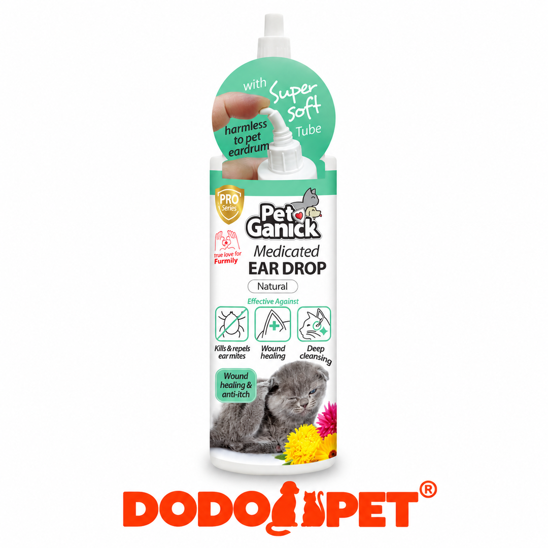 Pet Ganick Medicated Ear Drop (Natural)