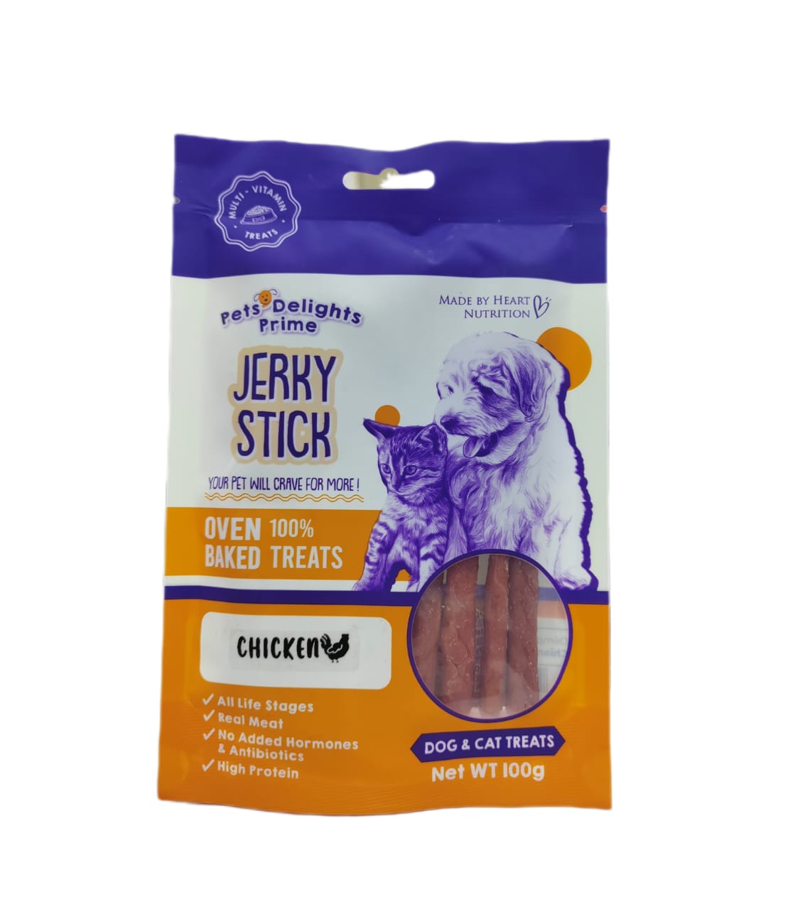 Pets Delights Oven Baked Dog & Cat Treats 100g – Natural Healthy Training & Reward Snacks_4
