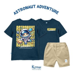 SETELAN PENDEK SERIES SPORT CARS SOFT ASTRONAUT ADVENTURE