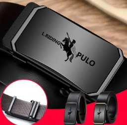 Genuine leather men's belt fashionable business luxury men's belt, trendy jeans versatile belt for men