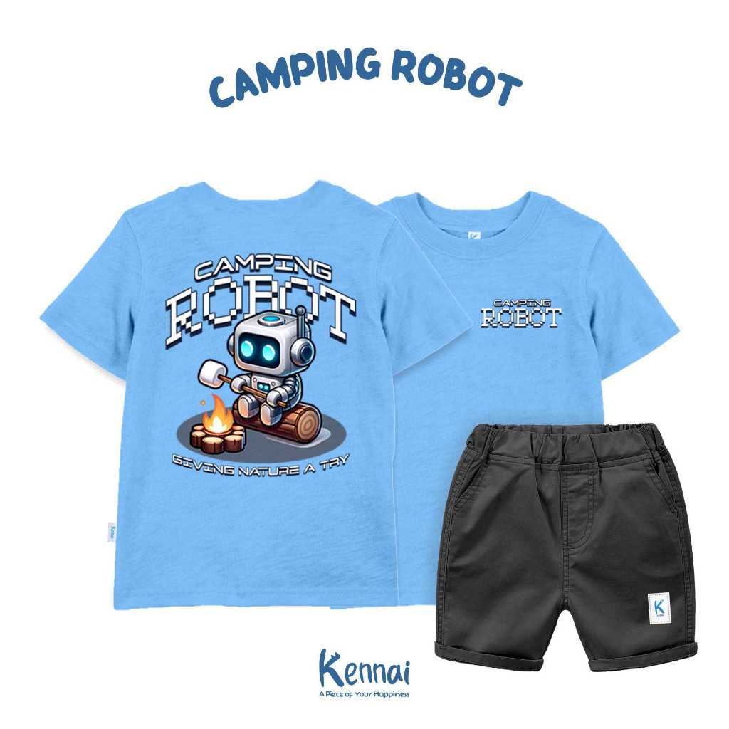 SETELAN PENDEK SERIES SPORT CARS SOFT CAMPING ROBOT