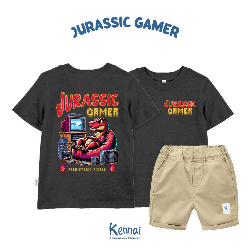 SETELAN PENDEK SERIES SPORT CARS SOFT JURRASIC GAMER
