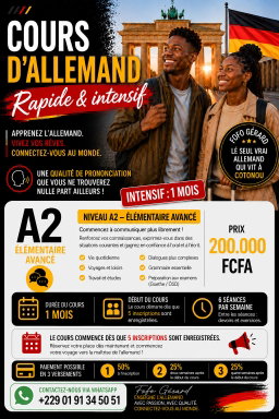 Allemand A2 - Rapide & Intensif 