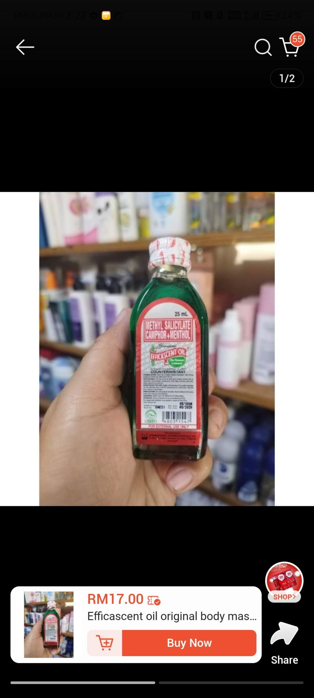 Efficascent Oil 25ml