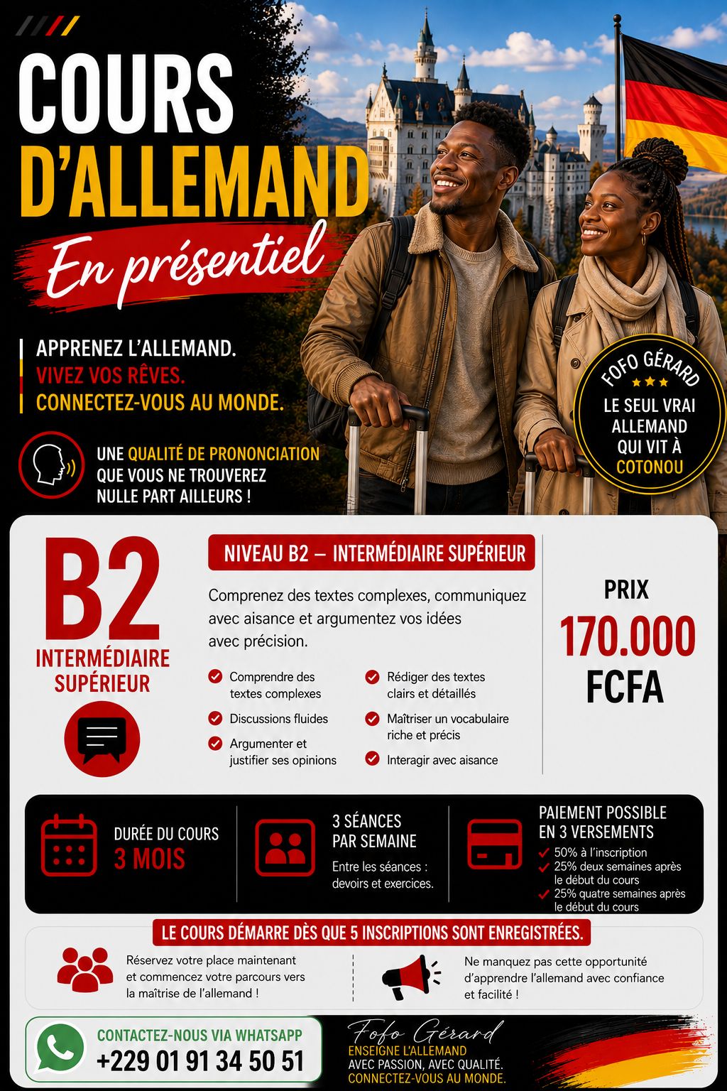 Allemand B2 - Cours en présentiel _0