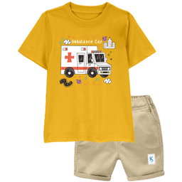 SETELAN PENDEK SERIES SPORT CARS SOFT AMBULANCE CAR