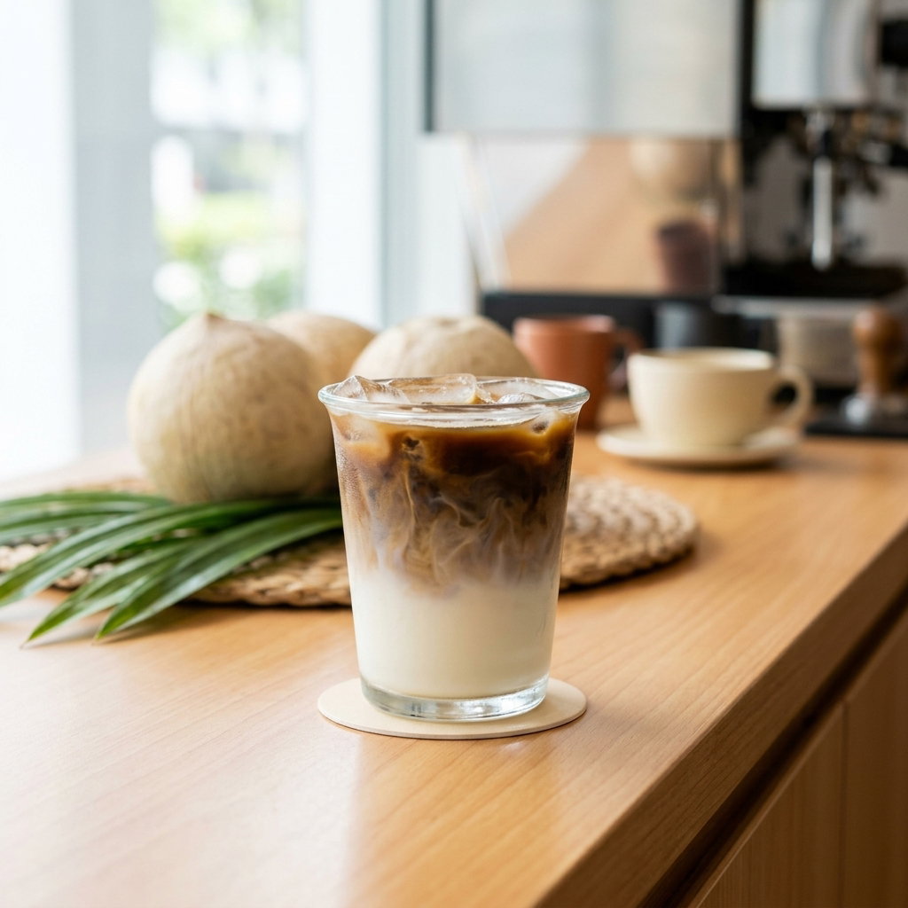 Coconut Latte | Non-Dairy